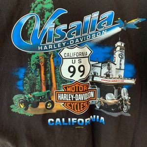 NWOT Harley Davidson Shop graphics t-shirt